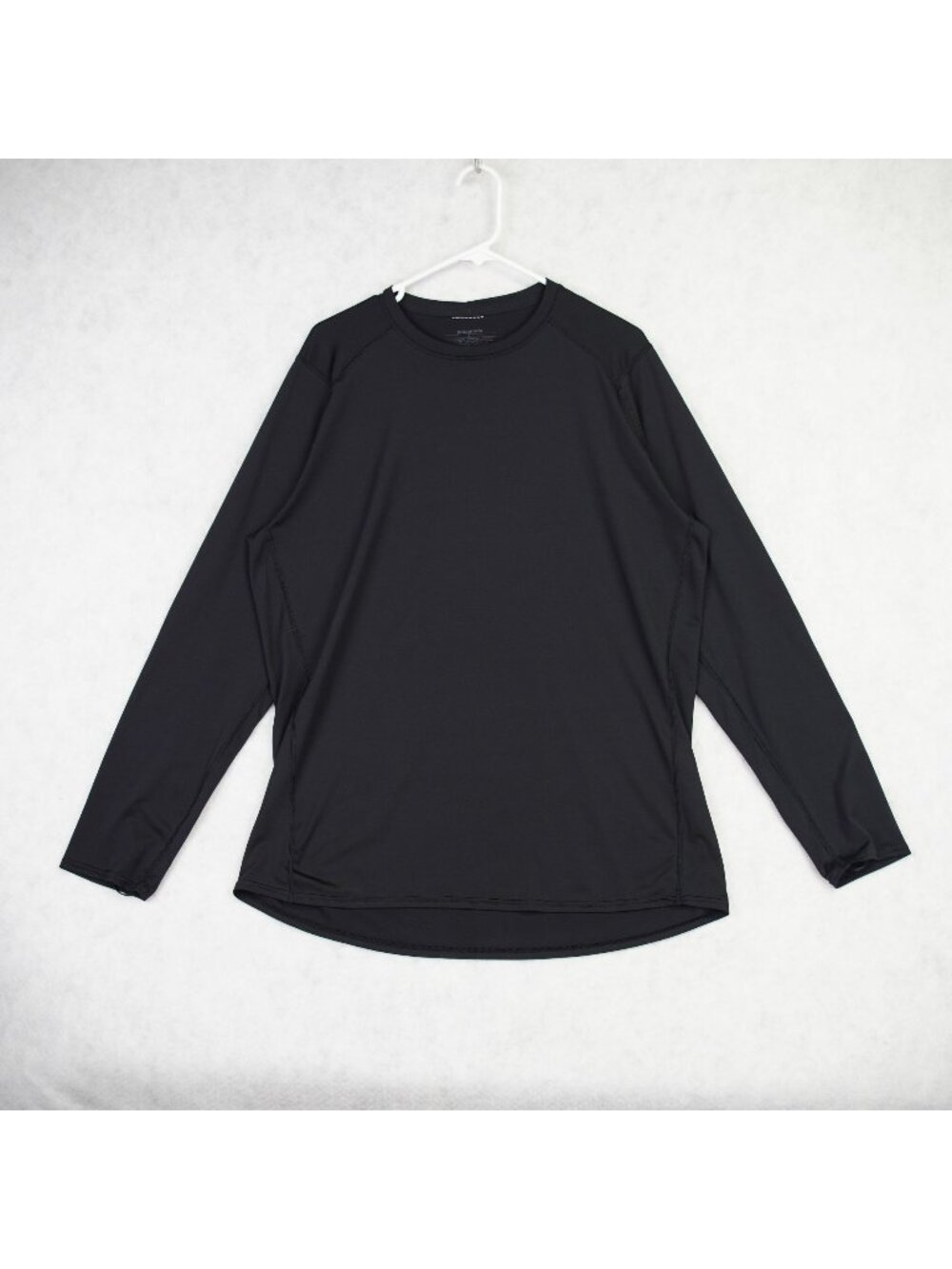 Patagonia Mens Capilene Silkweight 1 Shirt Sz Large Black Ultra Cool Lightweight